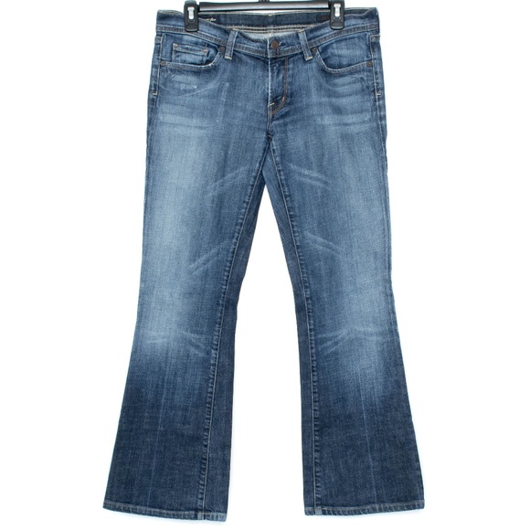 Citizens Of Humanity Denim - COH Jeans Ingrid 002 Low Waist Flair Stretch 31 K2